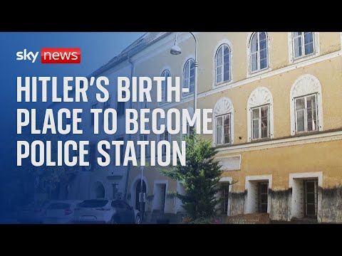 Adolf Hitler’s birthplace remodelled as police station