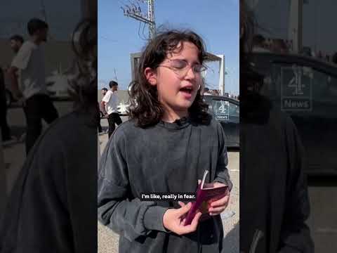 ‘I just find bombs and I find dead people’, young Brit fears for life in Gaza