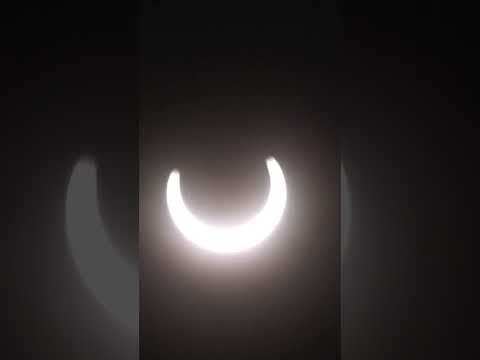 Rare ‘ring of fire’ eclipse captured in Utah