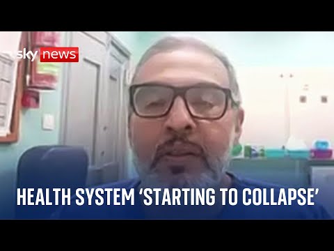 Israel-Hamas war: Gaza health system ‘starting to collapse’- Surgeon in Gaza