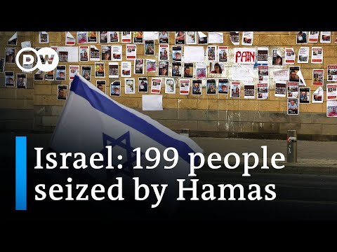 Israel says 199 hostages held by Hamas in Gaza | DW News