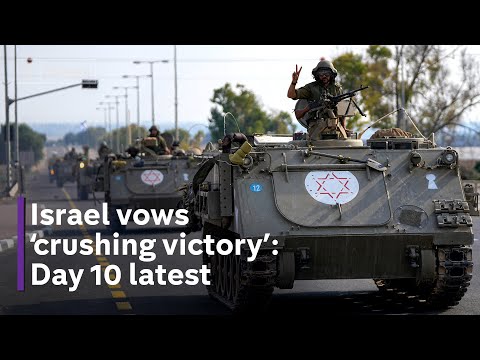 Israel vows crushing victory as Gaza ‘runs out of body bags’