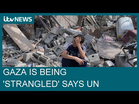 Gaza being ‘strangled’ UN says as Israel continues preparations for ground offensive| ITV News