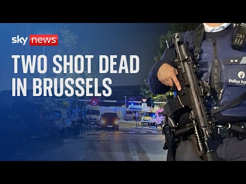 Brussels ‘on highest terror alert’ after two shot dead