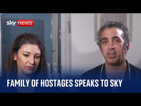 Israel-Hamas war: Family of hostages speaks to Sky News