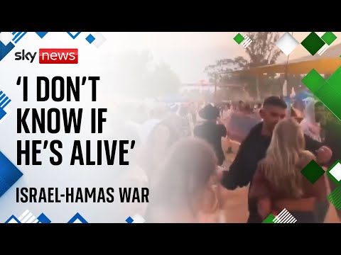 Israel-Hamas war: Mother of man kidnapped from festival ‘doesn’t know if he’s alive’