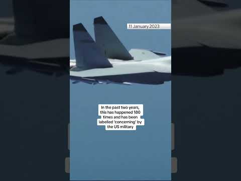 US releases video of ‘coercive’ Chinese planes