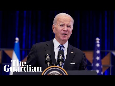 Joe Biden cautions Israelis ‘not to be consumed by rage’