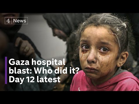Biden backs Israel as Middle East protests Gaza hospital blast