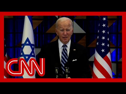Breaking down what Biden said in Israel amid deadly Gaza hospital strike