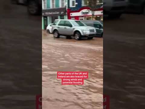 Storm Babet causes flooding in Ireland