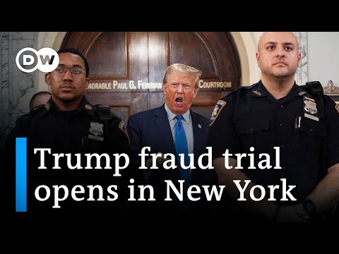 Trump calls his financial statements “phenomenal” and the case a “scam” | DW News
