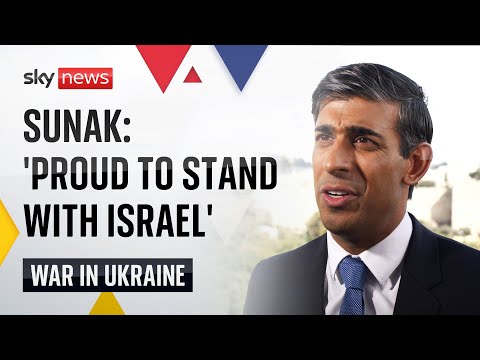 Israel-Hamas war: ‘Proud to stand with Israel’, says Rishi Sunak