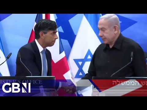 Rishi Sunak vows to ‘stand with Israel in their darkest hour’ as he meets with Benjamin Netanyahu