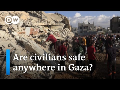 Israel continues striking targets in northern and southern Gaza | DW News