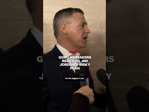 GOP lawmakers react to Jim Jordan’s risky plan