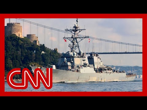US Navy warship near Yemen intercepts multiple missiles, officials say