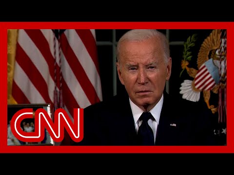 Watch Biden’s full Oval Office address on Israel-Hamas conflict