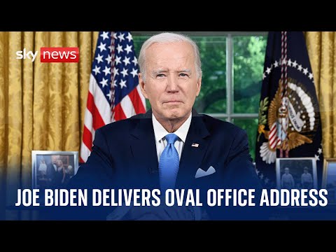 US President Joe Biden delivers Oval Office address on Israel-Hamas war