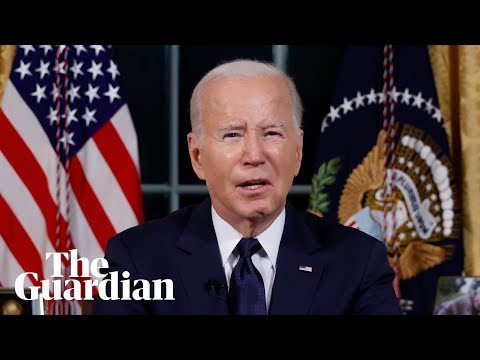 Biden urges support for Israel and Ukraine in rare Oval Office address