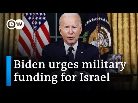 Biden: Hamas and Putin both seek to ‘completely annihilate a neighboring democracy’ | DW News