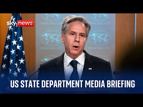 Watch live: US State Department briefing after mother and daughter freed by Hamas