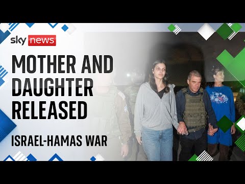 Israel-Hamas war: Two American hostages freed by Hamas