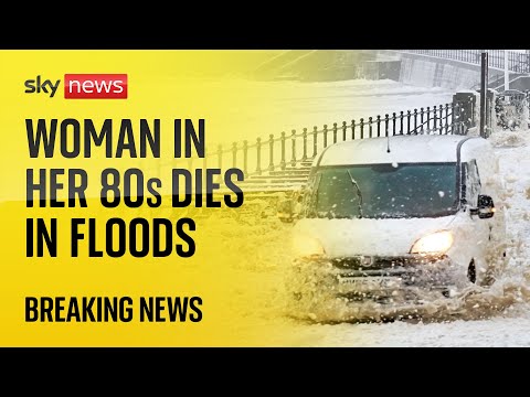 Storm Babet: Woman in her 80s dies in floods