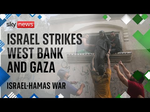 Watch Israel-Hamas war latest: Israel strikes West Bank and Gaza after vowing to intensify attacks