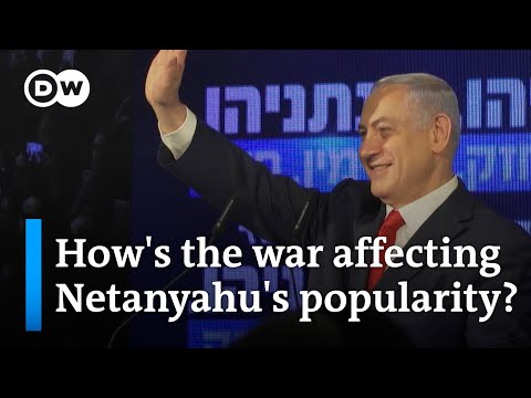 Has the war changed Netanyahu’s declining popularity following months of protests? | DW News