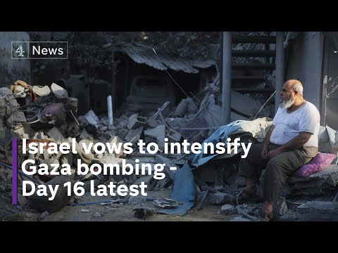 Israel vows to intensify bombing as second convoy arrives in Gaza
