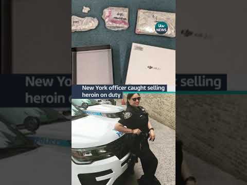 New York police officer sells heroin on duty #news #uk #usa