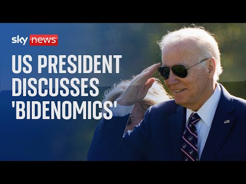 US President Biden discusses ‘Bidenomics’
