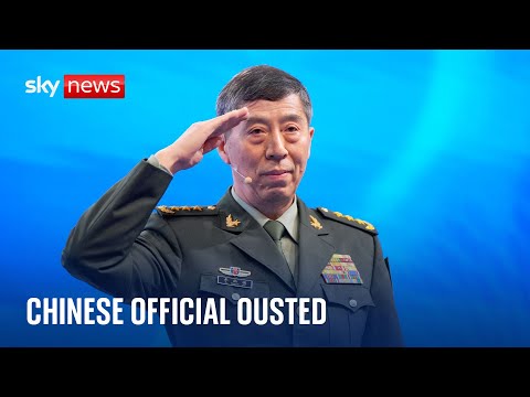 China’s defence minister General Li Shangfu removed from post