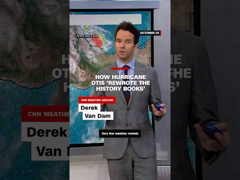 How Hurricane Otis ‘rewrote the history books’ #news #cnn #weather #hurricane #hurricaneotis