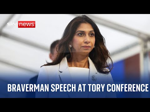 Watch live: Suella Braverman to address government ‘failings’ in Tory Party conference speech