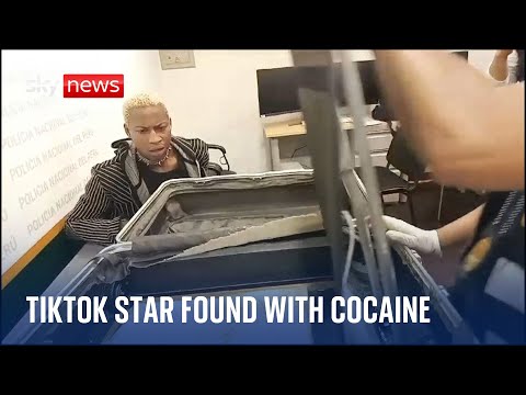 British TikTok star jailed after trying to smuggle 2.9kg of cocaine out of Peru