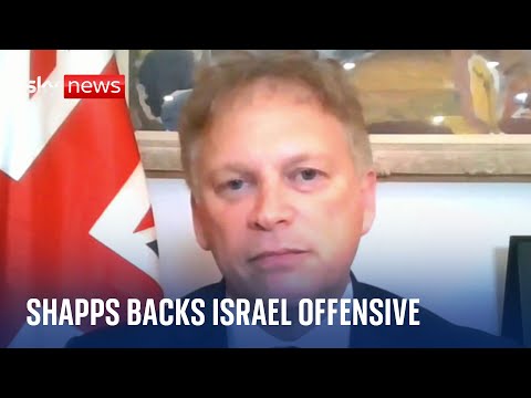 UK Defence Secretary: Israel has ‘perfect right to go after Hamas’