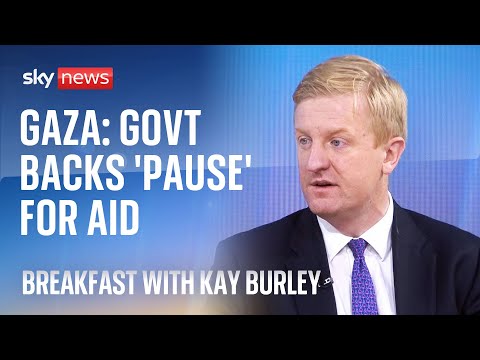 Israel-Hamas war: Deputy PM argues for a ‘pause’ for humanitarian aid delivery