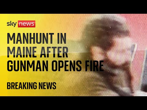 US shooting latest: Manhunt in Maine after gunman opens fire at bowling alley and bar
