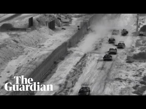 Israeli footage shows tanks carrying out ‘targeted raid’ in Gaza