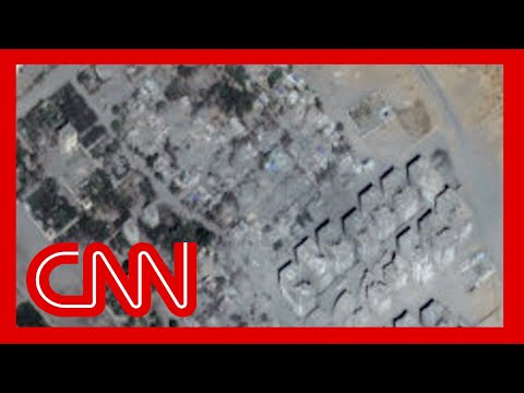 Before and after satellite images show destruction in Gaza