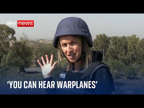 Israel-Hamas War: Sky’s Deborah Haynes reports on targeted raids in Gaza