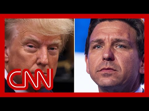 ‘That’s not answering the question’: Collins presses DeSantis on Trump’s character