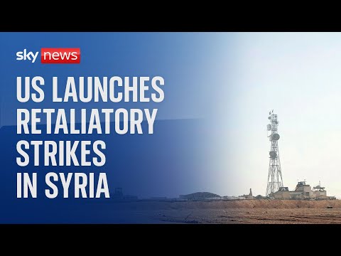 Middle East: US launches retaliatory strikes on Iran-linked munition storage sites in Syria