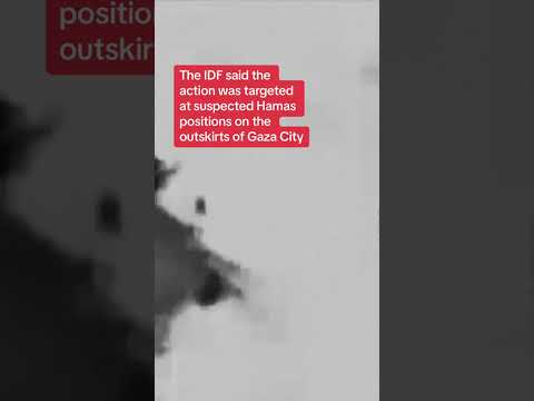 Israel conducts attacks on Hamas targets in Gaza
