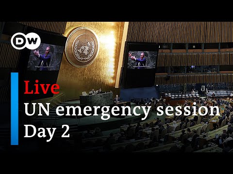 Live: United Nations General Assembly emergency session on the Israel-Hamas war – day 2 | DW News