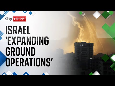 Israel-Hamas war latest: IDF expanding ground operations and warns Gaza City residents to move south
