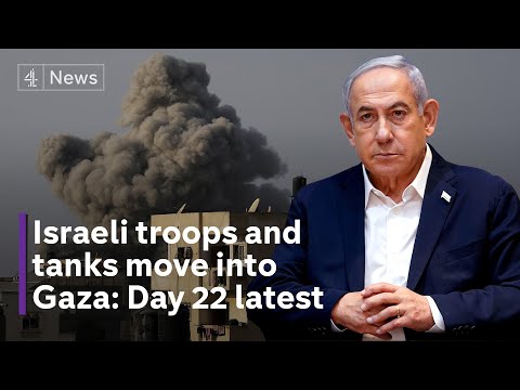 Israel troops and tanks fight Hamas in streets as airstrikes pound Gaza
