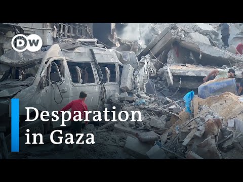 UN: Civil order breaking down in Gaza as food and water run out | DW News